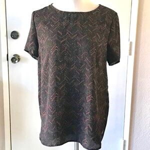 Forever 21 Aztec Print Blouse